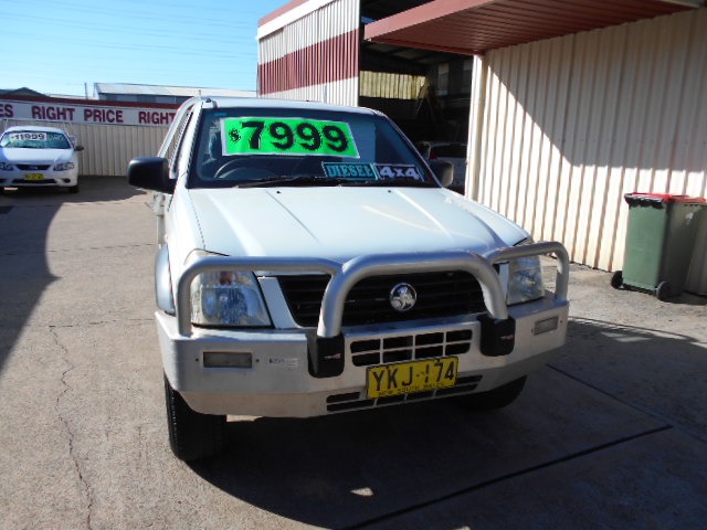 2003 HOLDEN RODEO DX (4x4) RA