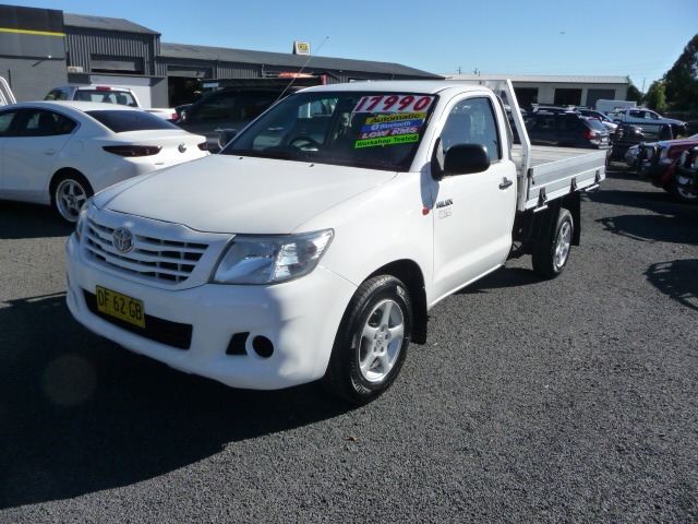 2013 TOYOTA HILUX WORKMATE TGN16R MY12